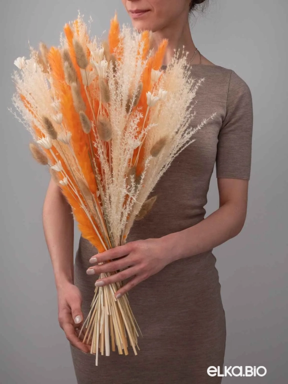 Натуральные сухоцветы для декора. Набор М075