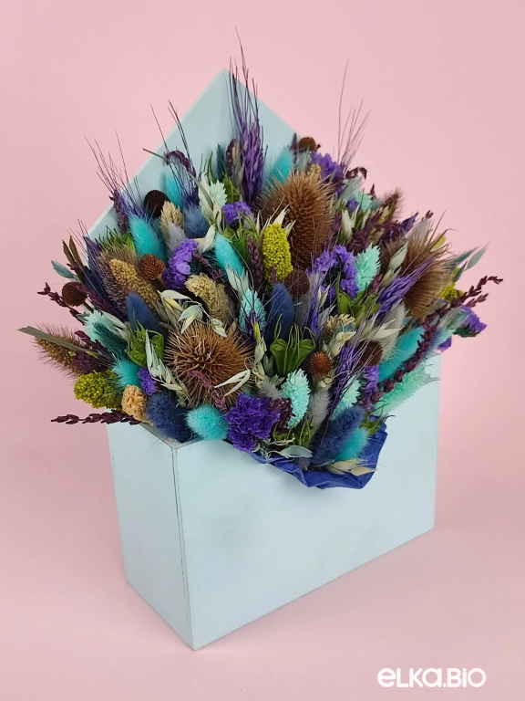 Настольная композиция из сухоцветов Т175-B104 Настольная композиция из сухоцветов Т175-B104