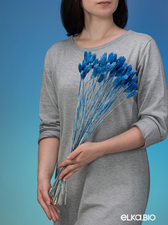 Фалярис тёмно-голубой (40шт) М117