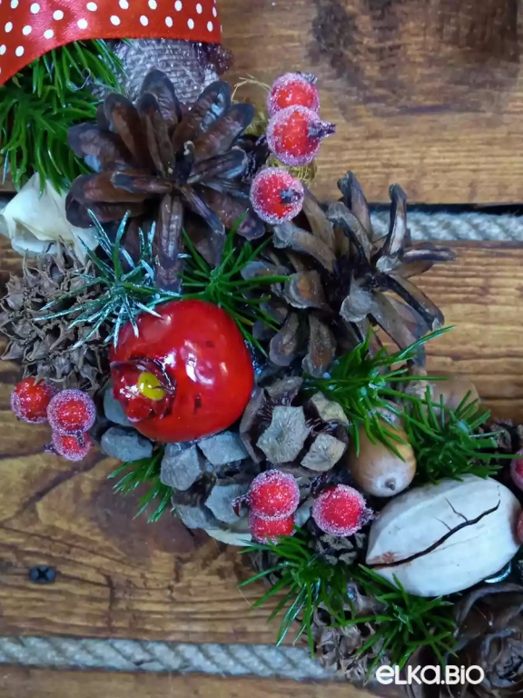 Венок декоративный Карамелька П19-В17