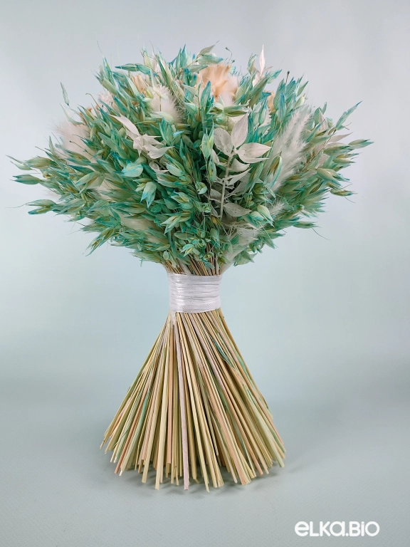Букет из овса, протеи и гелихризума Т165-B105