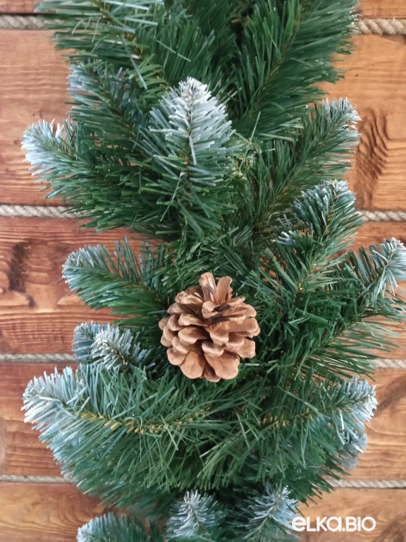 Новогодняя гирлянда Пихта с шишками 27026 см-В532