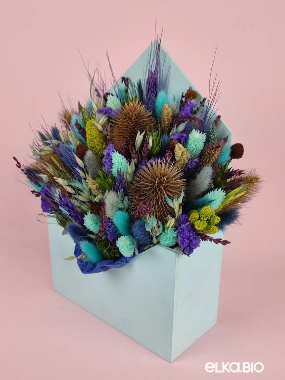 Настольная композиция из сухоцветов Т175-B104 Настольная композиция из сухоцветов Т175-B104