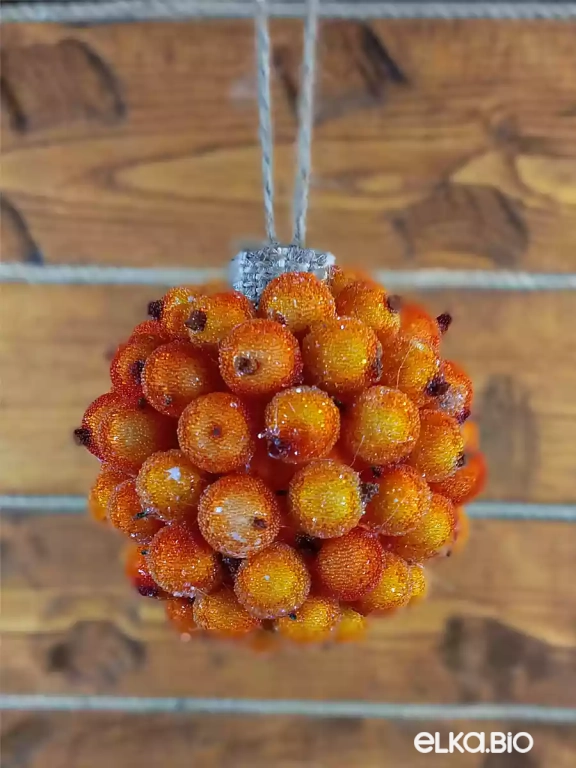 Декоративный шар из ягод Оранжевое настроение Т54-В20