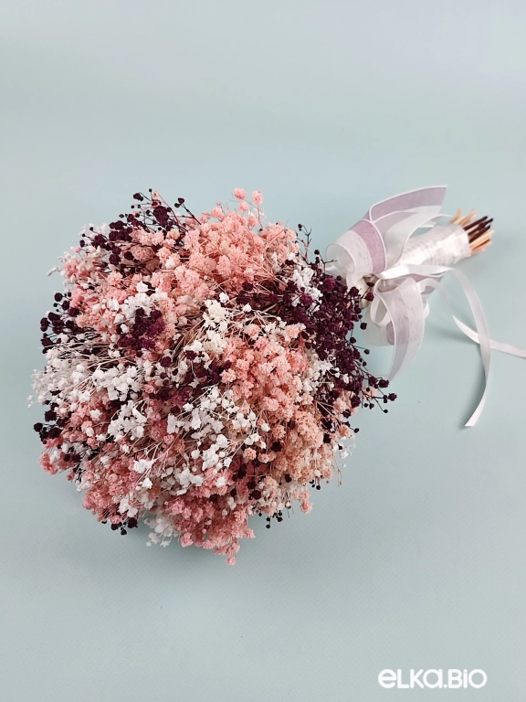 Cтабилизированный букет цветов из гипсофилы Б54-B103