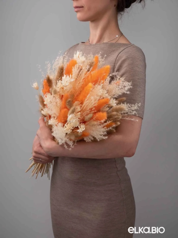 Натуральные сухоцветы для декора. Набор М075