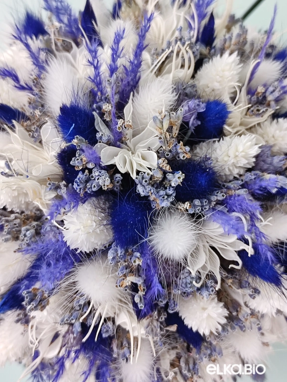 Композиция с лавандином и лагурусом в тележке Т158-B102 Композиция с лавандином и лагурусом в тележке Т158-B102