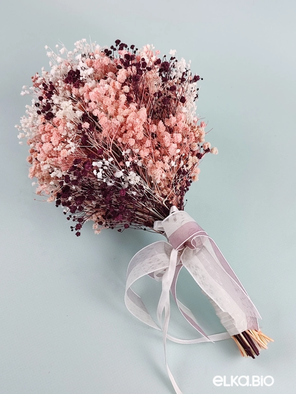 Cтабилизированный букет цветов из гипсофилы Б54-B103