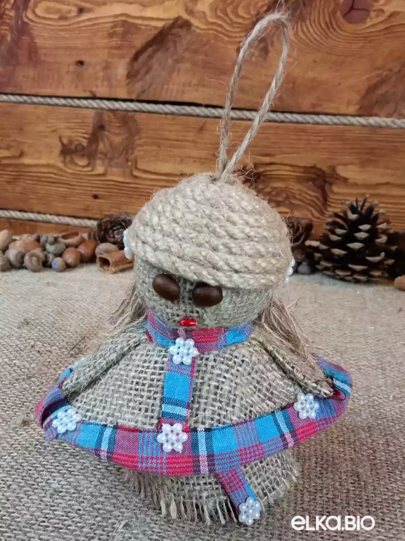 Подвесная композиция, игрушка Хранительница очага Т52-В20