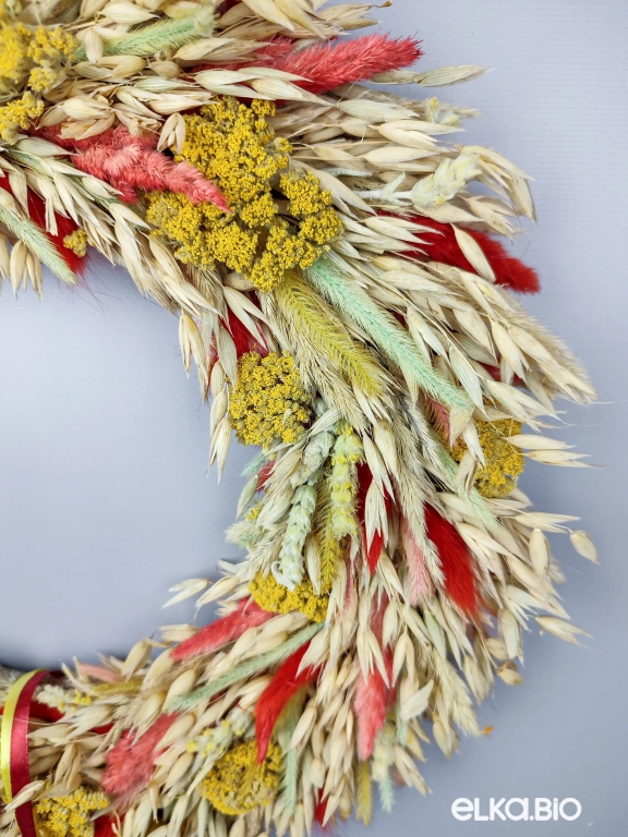 Венок из овса и лагуруса Т135-B102