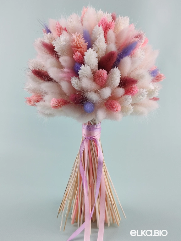 Букет из лагуруса и фаляриса А132-B102