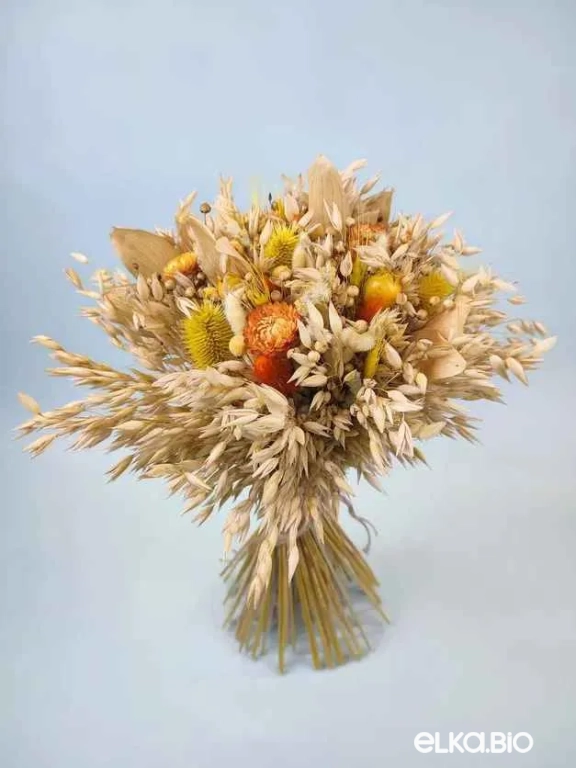 Осенний букет из сухоцветов А195-В113