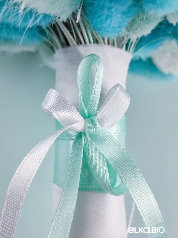 Маленький букет из лагуруса и фаляриса Т159-B102