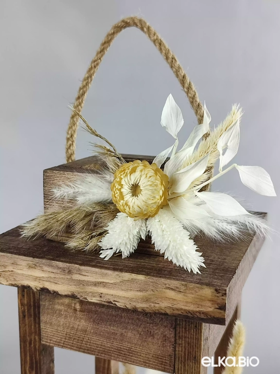 Настольная композиция из белых цветов А113-B101