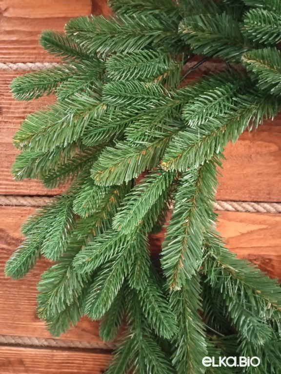 Рождественский венок Зеленый лес 50 см-В527