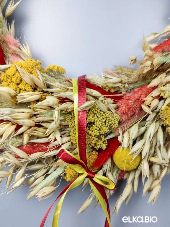 Венок из овса и лагуруса Т135-B102