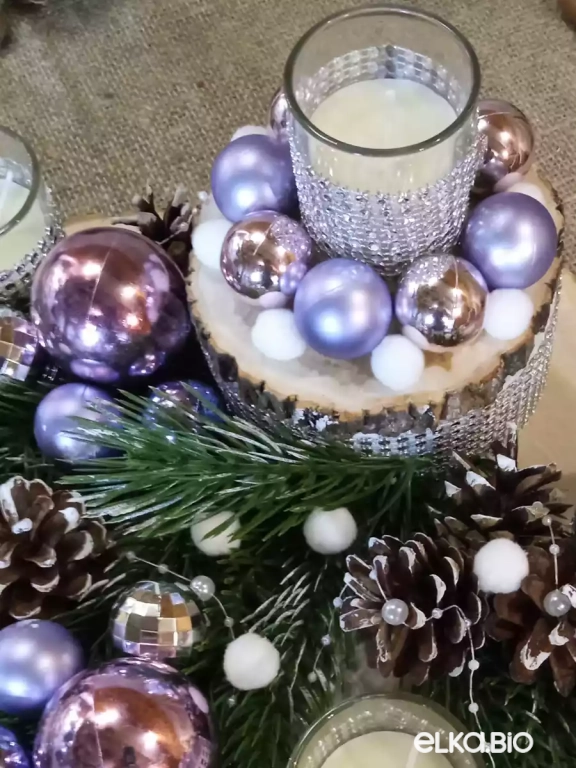 Композиция со свечами (5 свечей) Жемчужина П57-В34 Композиция со свечами (5 свечей) Жемчужина П57-В34