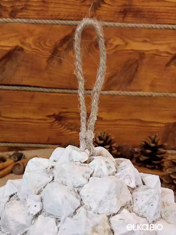 Декоративный шар из ракушек Кристалл М6-В20