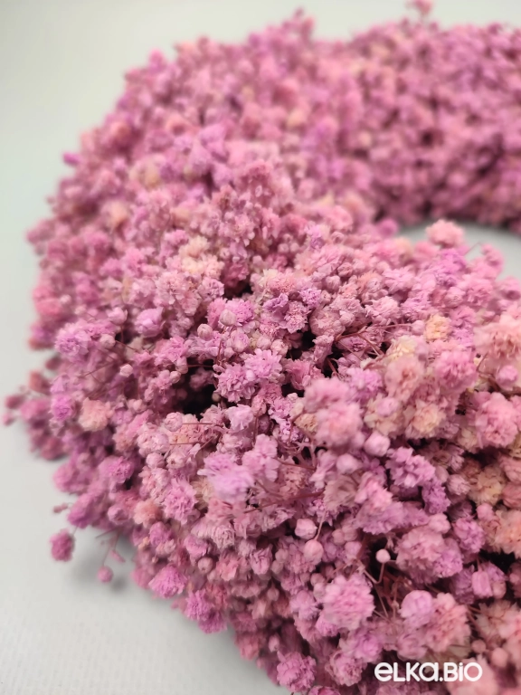 Розовый венок из гипсофилы А169-B112