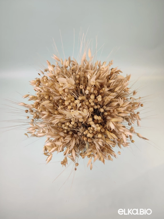 Букет из овса, пшеницы и льна А190-B113