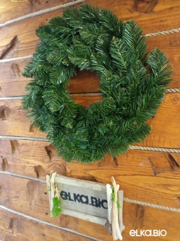 Венок рождественский Пихтовый 50 см-В526