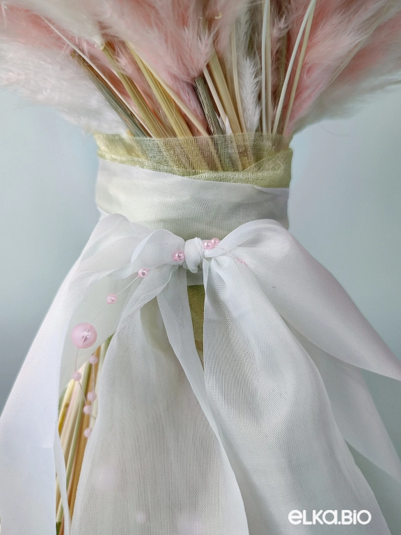 Большой букет из фаляриса и лагуруса Б82-B108