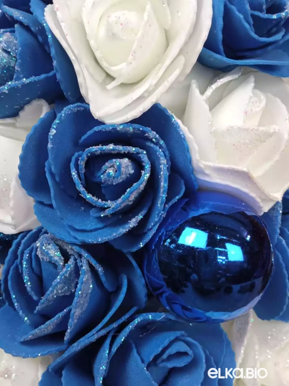 Настольная декоративная елка Холодный бриз (маленькая) А20-В12