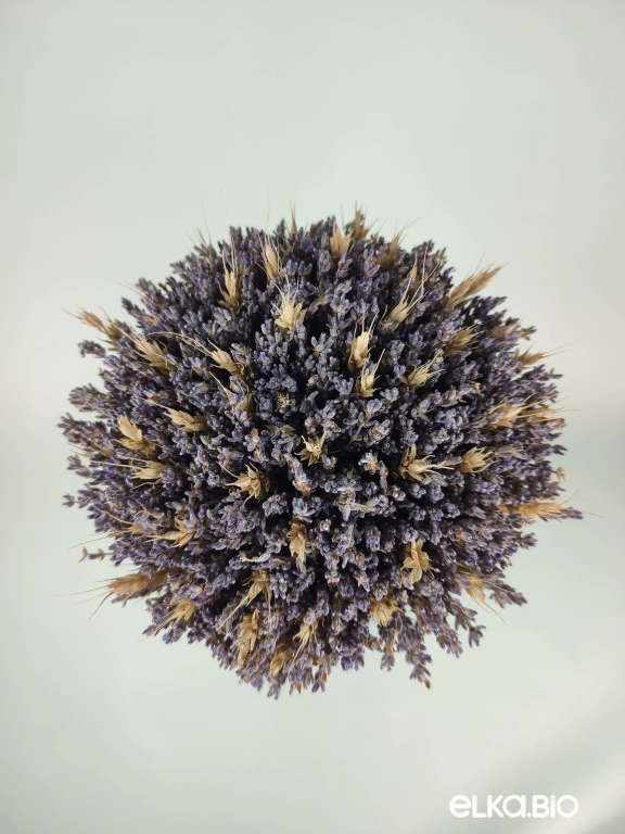 Большой букет из лаванды и пшеницы Т223-B111