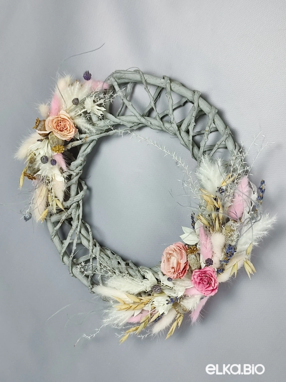 Венок из сухоцветов Б47-B102