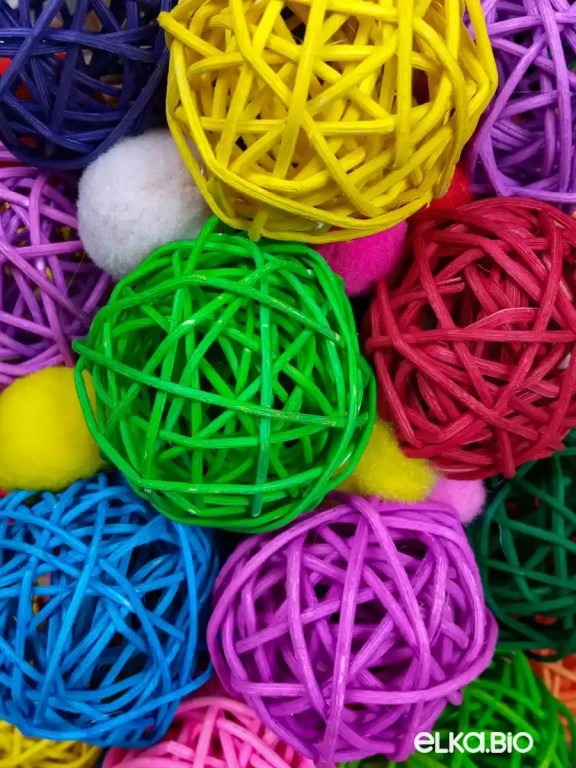 Декоративная елка из ротанга Детская улыбка П29-В11