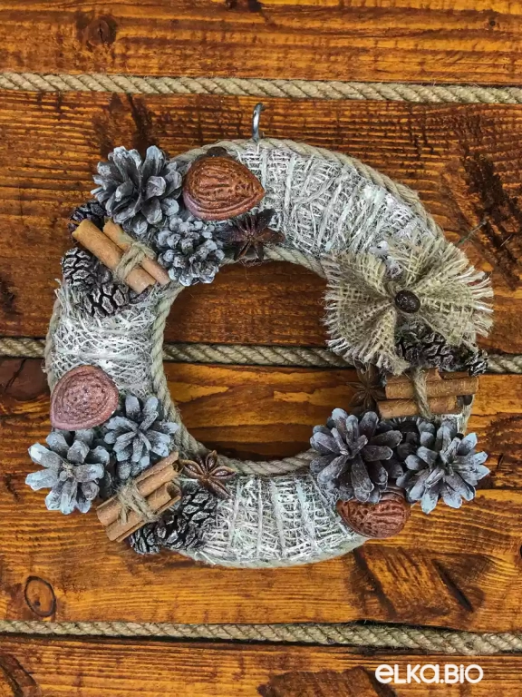 Композиция из натурального декора Легкость Т36-В8