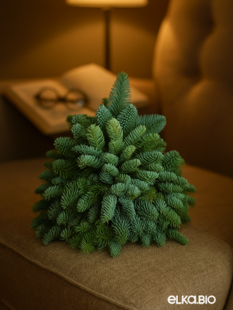 Елочка из веток пихты Нобилис "Помпушка" Б120