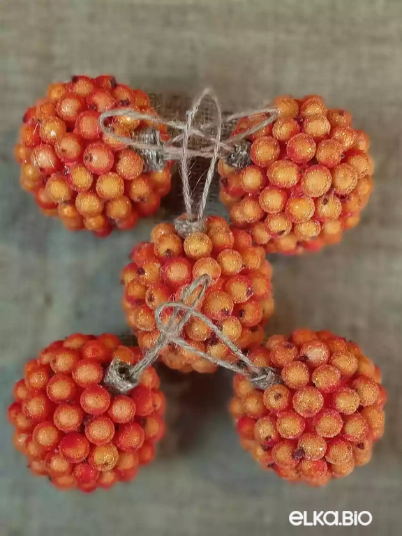 Декоративный шар из ягод Оранжевое настроение Т54-В20