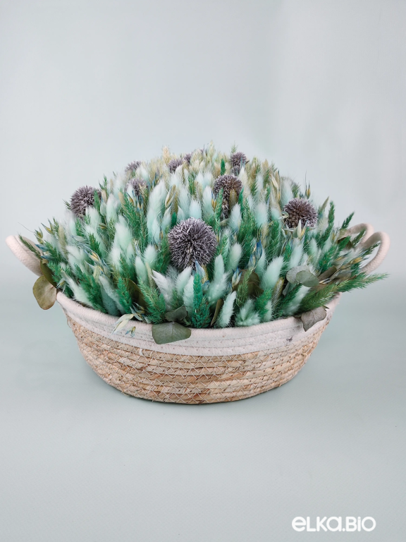 Большая корзина цветов Б61-B103