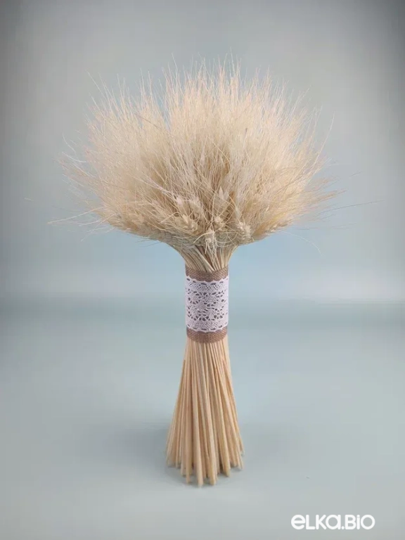 Букет из белой пшеницы Т240-B113