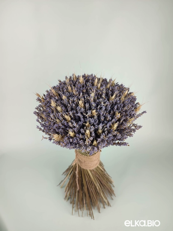 Большой букет из лаванды и пшеницы Т223-B111