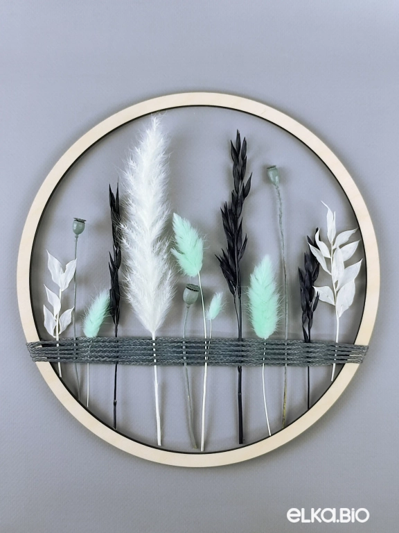 Панно на стену из полевых цветов Ю60-B100