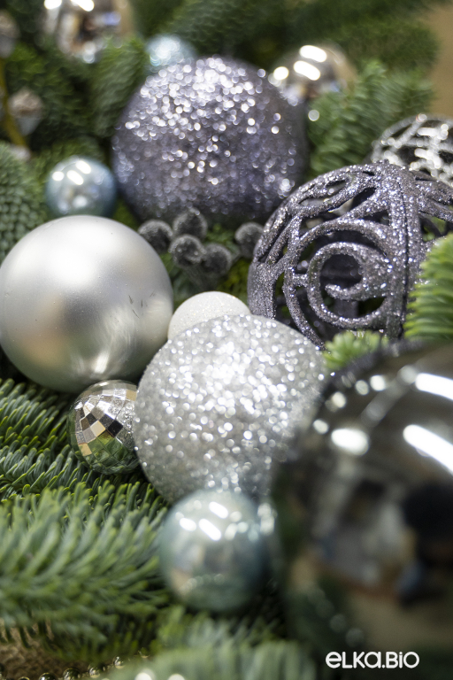 Композиция из пихты Нобилис Волшебная ночь Я2