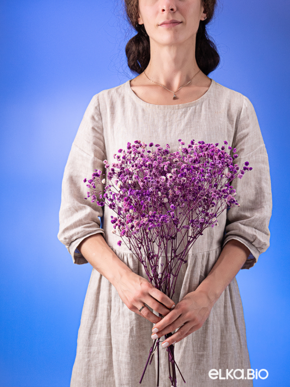 Гипсофила стабилизированная розово-фиолетовая 550 гр. первый сорт М5167