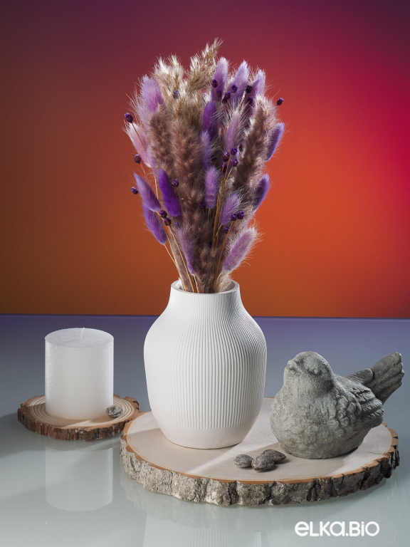 Сухоцветы для декора набор в нежных тонах М310