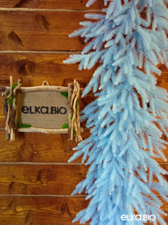 Новогодняя гирлянда Голубая ель 15035 см-В533