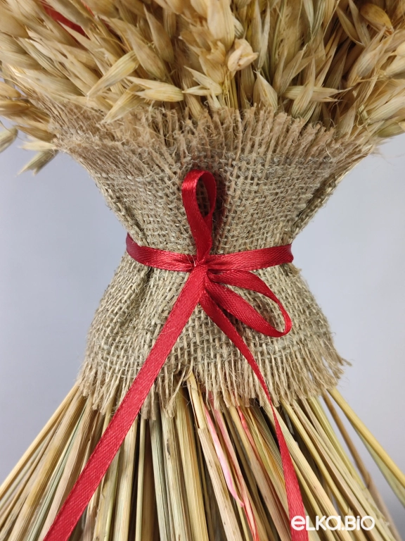 Большой букет со стеблями овса Т121-B101