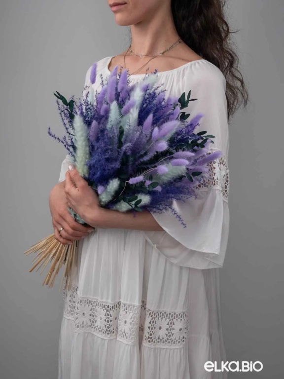 Набор сухоцветов для вазы. Набор М067