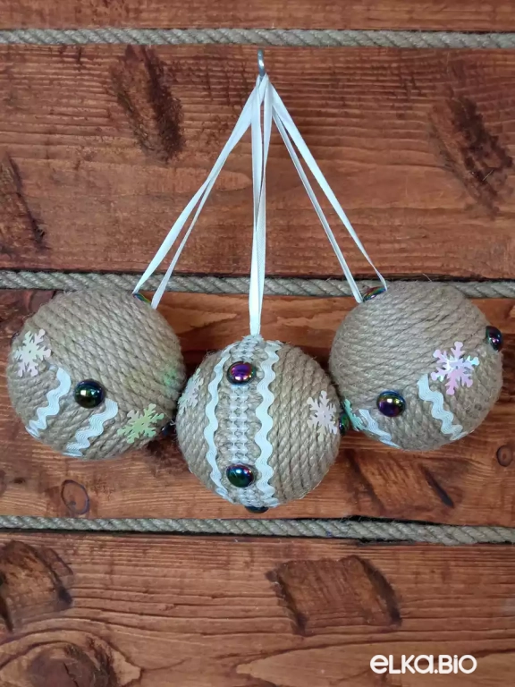 Набор шаров из каната Сверчок Б36-В69