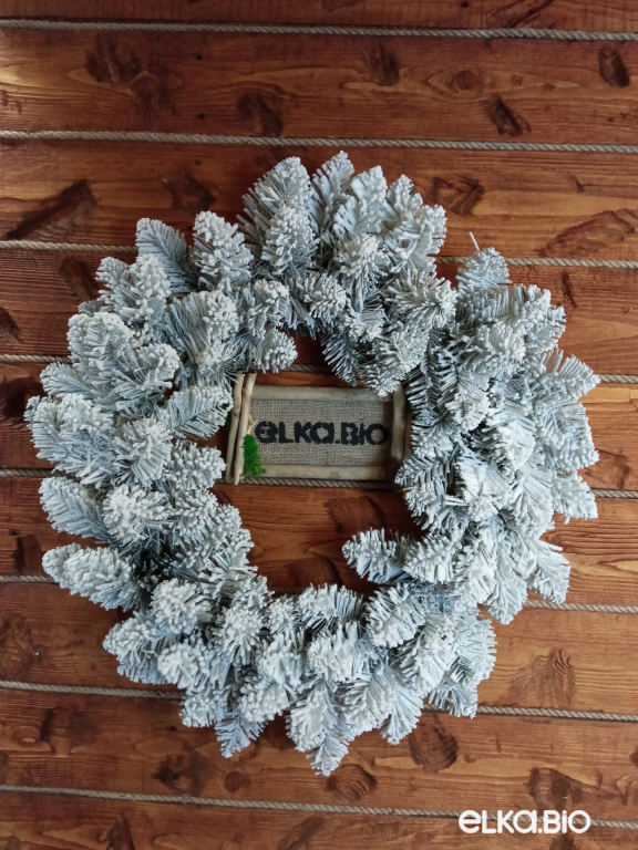 Новогодний венок Заснеженный лес 70-В523