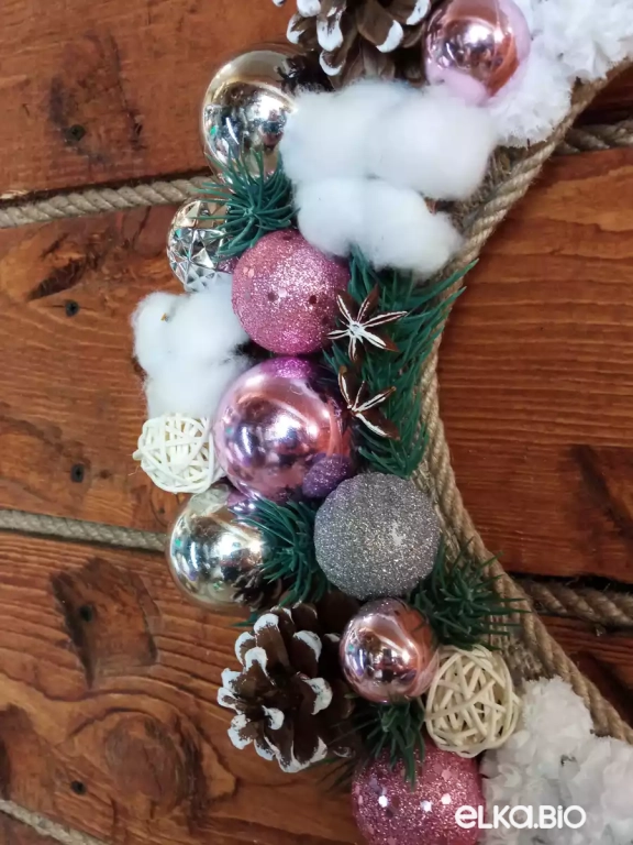 Подвесное украшение в виде полумесяца Чудеса без волшебства (розовый) А86-В67