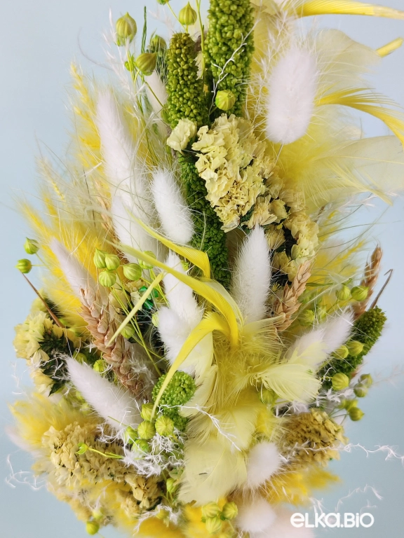 Букет из сухоцветов в вазе Б74-B104