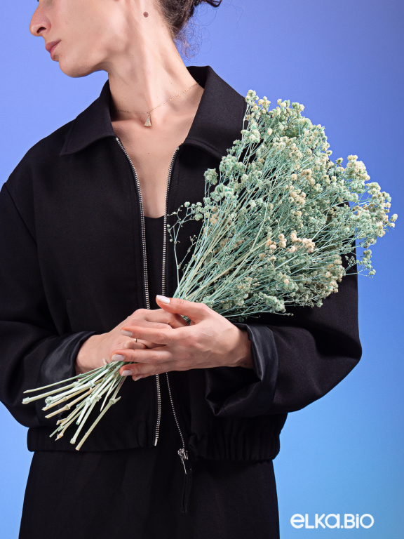 Гипсофила стабилизированная светло-бирюзовая 140 гр. высший сорт М159