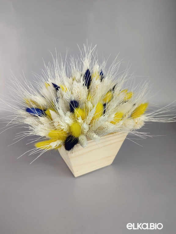 Настольная композиция с лагурусом Т113-B100