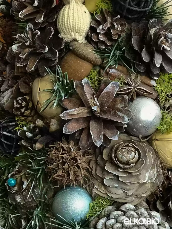 Настольная декоративная елка Снеговик в лесу Т15-В1